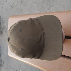 PROOF Olive Green Adjustable Strap Back Cap Baseball Hat